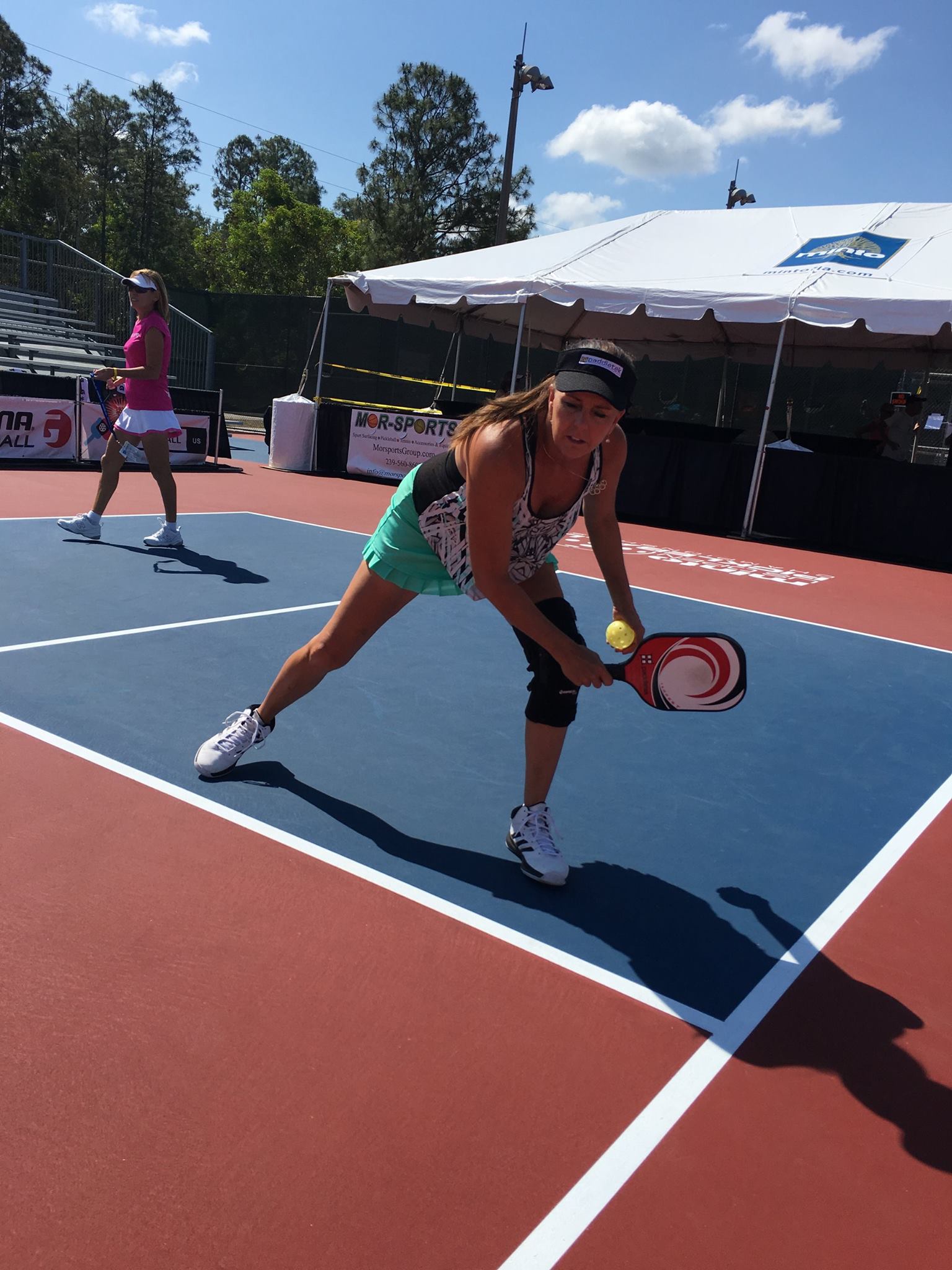 Laura Fenton Kovanda at the U. S. Open