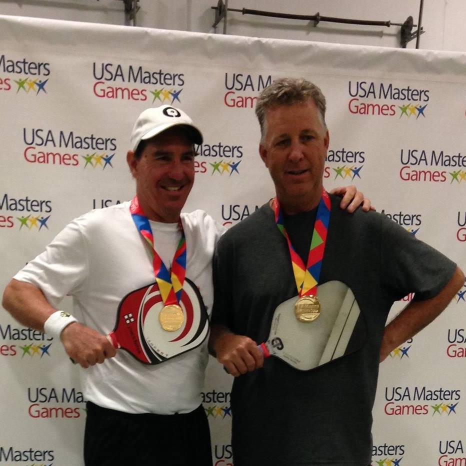 Steve Kennedy and Charles Rose win Gold in Men