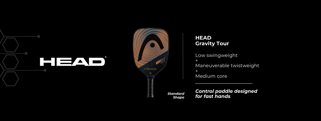 HEAD Gravity Tour Pickleball Paddle