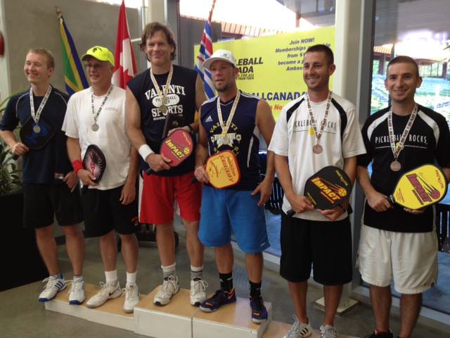 Billy Jacobsen at Canadian National Pickleball Championship