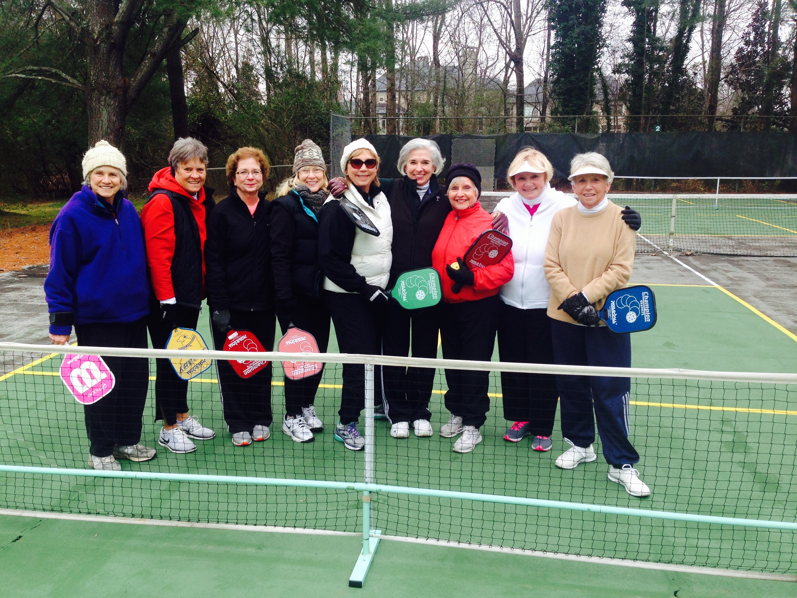 Cantron Pickleball Buddies in the Tennessee Winter
