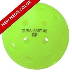 Neon Color Dura Fast 40 Ball