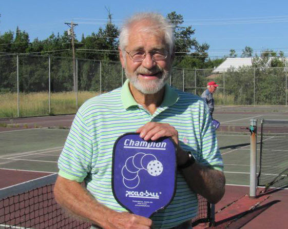 Dwight McConnell the 82 year old beginner to pickleball