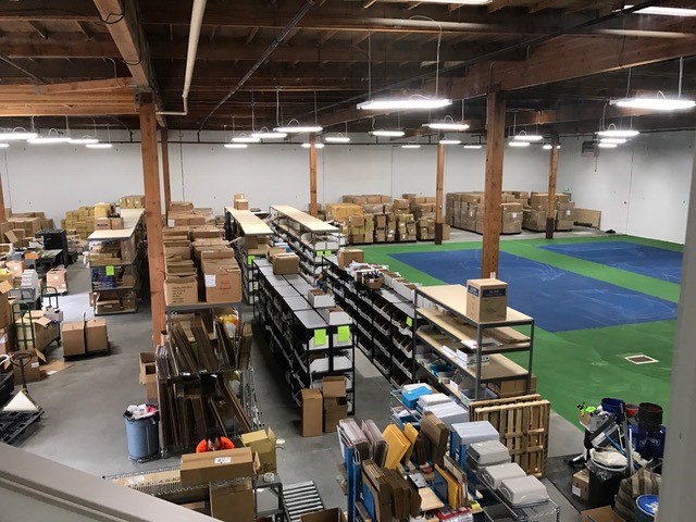 The new warehouse