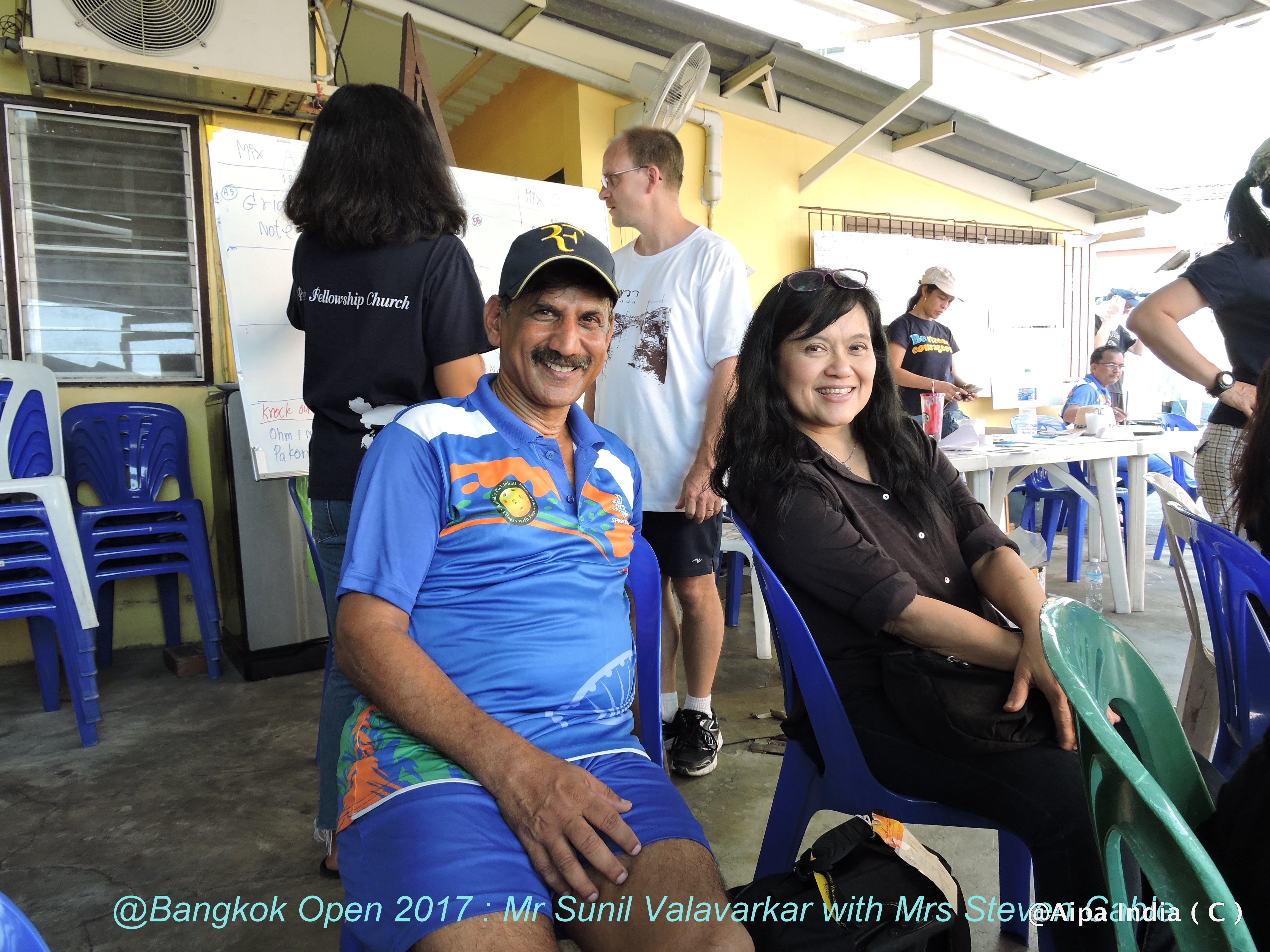 Sunil and Nopaluck - Bangkok Open 2017
