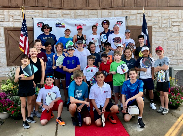 Texas Open juniors with Anna Leigh Waters and William Sobek