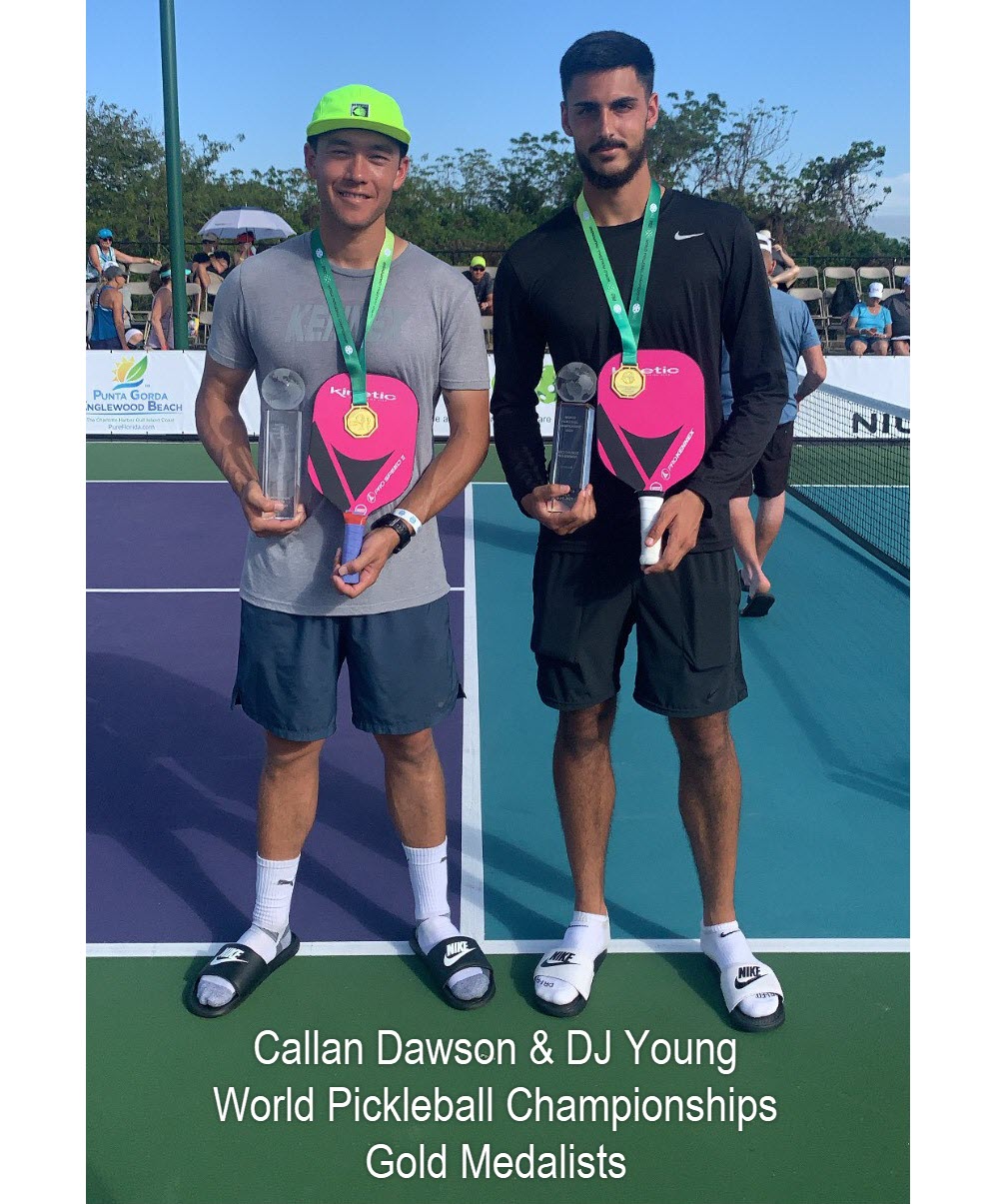 Callan & DJ with their Pink Pro Speed II paddles